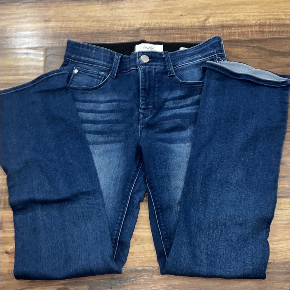 women’s  Dark Blue Skinny Jeans